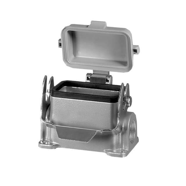 C146 10F010 806 1 Amphenol Tuchel Industrial  Alloggiamenti per connettori per impieghi gravosi, cappucci e basi